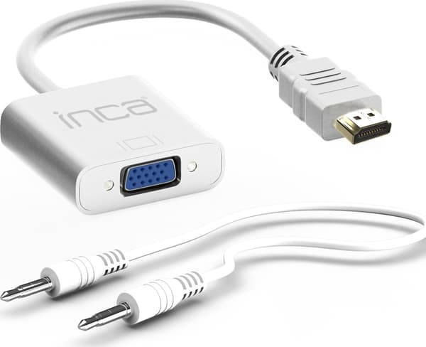 Adapter INCA IHTVJ-7 HDMI > VGA hun+USB audio 1080p