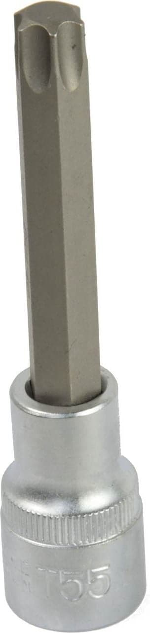 Topnøgle torx 6-kant.100mm CRV T-55 (10/100)