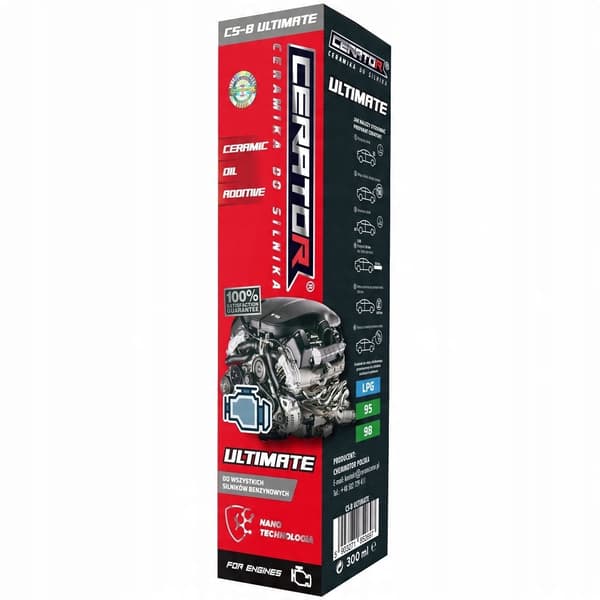 CERAMIZER CS-B ULTIMATE additiv til benzinmotorer 300ml 80.0317