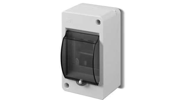 MINI S-3 kotelo lasilla IP30 savusuojalla N+PE 2303-11