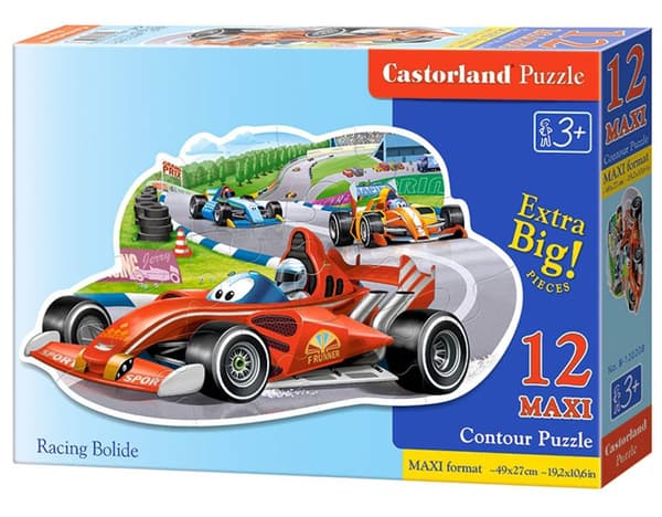 Palapeli 12 Maxi Racing Bolide CASTOR