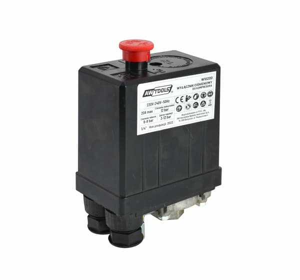 AWTOOLS KOMPRESSORIN PAINEKYTKIN 230V 1/4\"