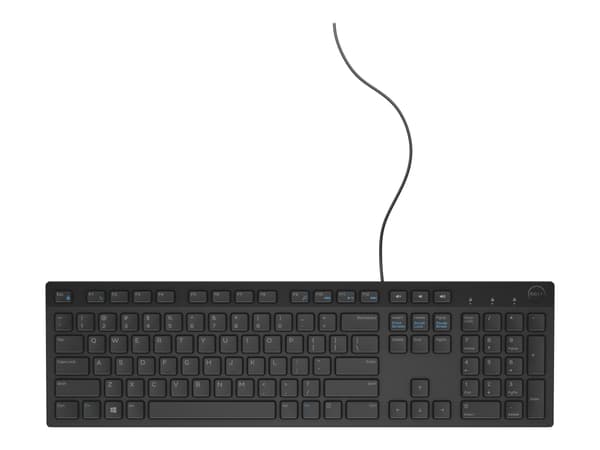 Dell Tastatur KB216 - Engelsk Layout - Sort