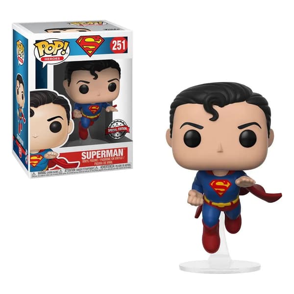 POP-figuuri DC Superman 80 vuotta Superman Flying Exclusive