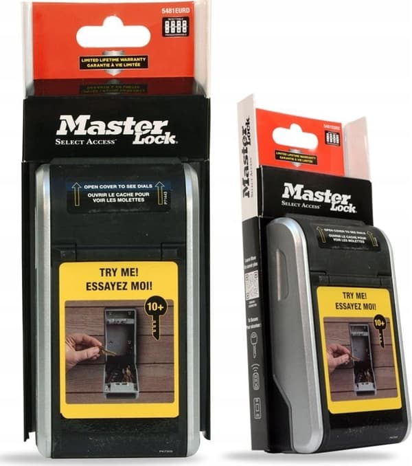 Master Lock avainlaatikko seinäkiinnityksellä 5481EURD