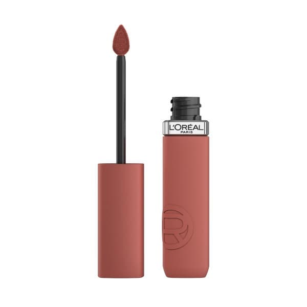 L'oreal_nestemäinen mattahuulipuna 635 Worth It Medium 5ml