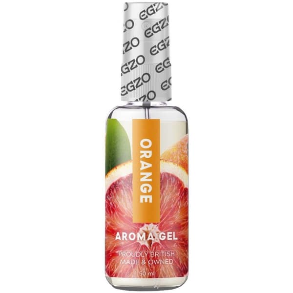 Gel fugtgivende oralsex spiselig appelsin 50ml