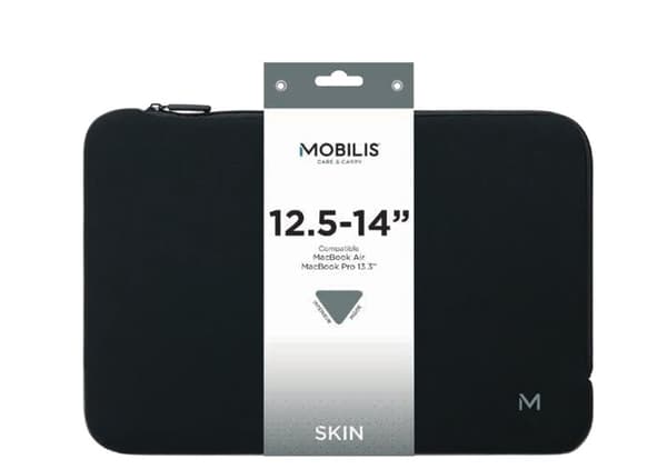 Kannettavan suojus Mobilis 049013 Musta