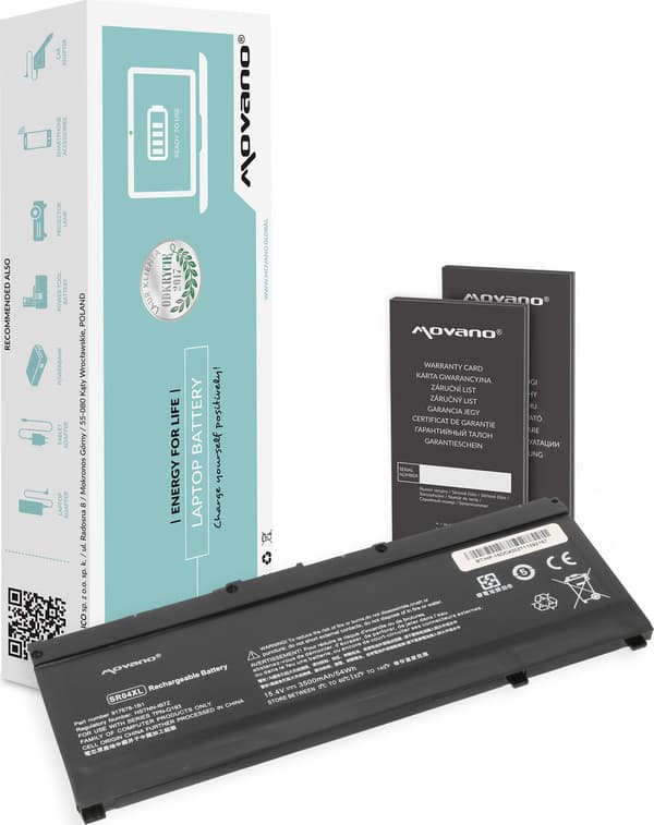 Movano batteri til HP Omen 15-DC