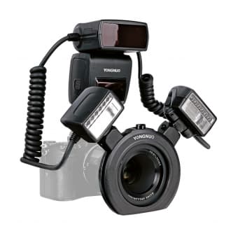 Yongnuo YN24EX Makrofotografering Blitzlampe til Sony