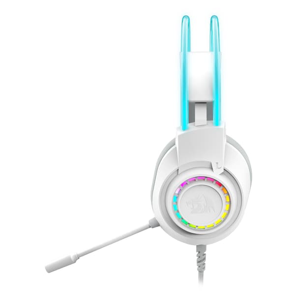 HEADSET - REDRAGON SCREAM H231 RGB TRÅDBUNDEN VIT