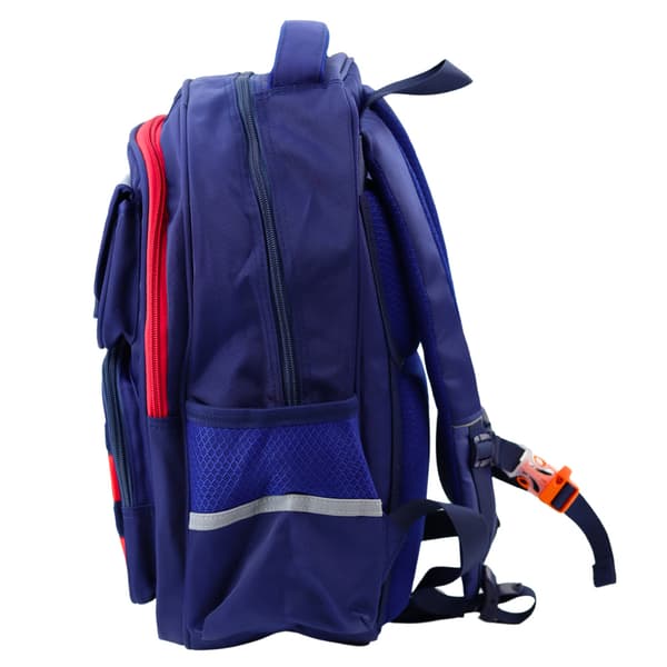 Skolryggsäck för barn Bröstrem Marinblå Röd Rymd 20L 38cm