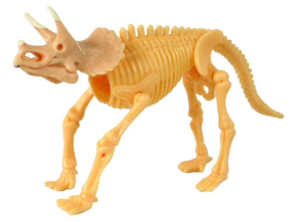 Öppningsbar dinosaurieäggfigur gul 9cm