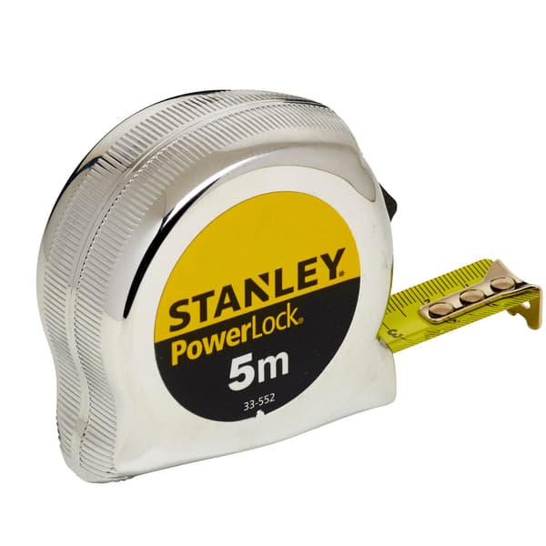 Målebånd Stanley POWERLOCK 5 m x 19 mm ABS