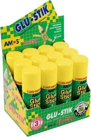 Limstift 35g (12 stk) AMOS