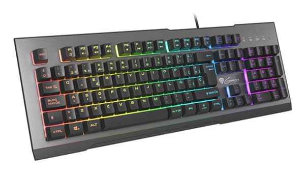 Speltangentbord Genesis NKG-1621 RGB Silver