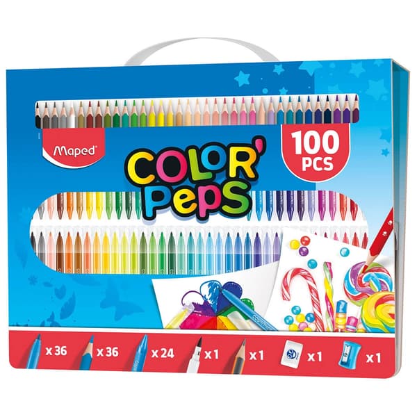 Maped Kunstsæt til maling 100 dele