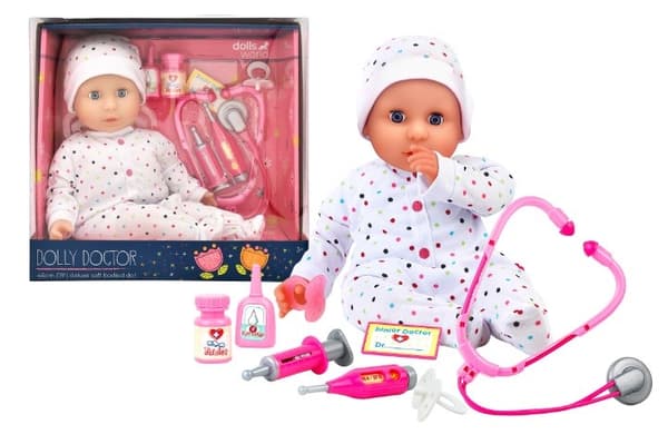 Dolls World Dolly Doctor -nukke 46cm