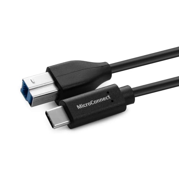 MicroConnect USB-C–USB 3.2 Gen 1 B -kaapeli, 3 m