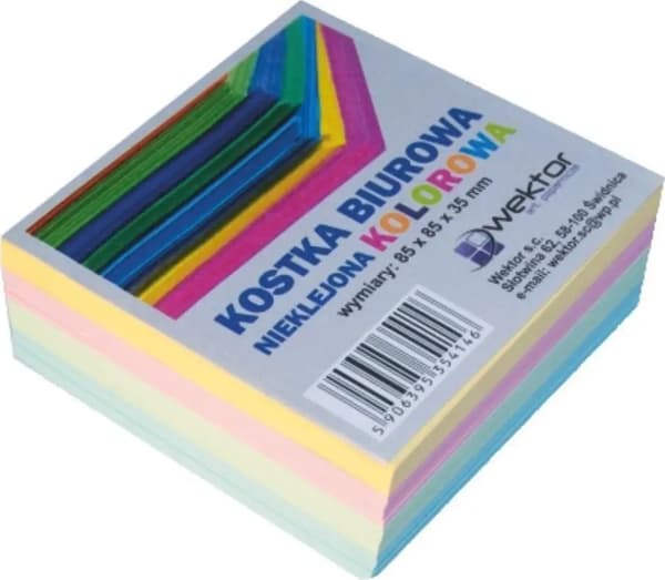 Terning farve 85x85mm 3,5cm