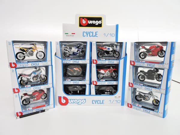 Cykel 1:18 olika typer av BBURAGO