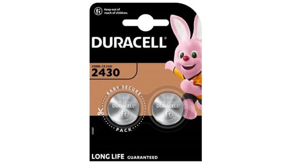 Batteri Duracell 2430 bl.2stk