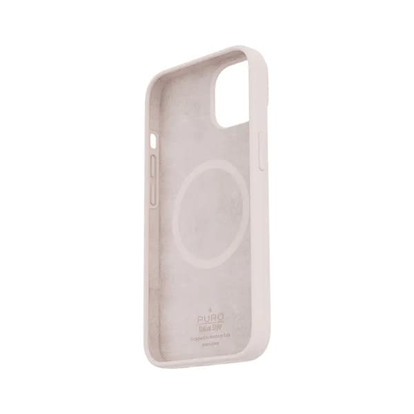 Puro Icon Mag til iPhone 14 Plus MagSafe støvet pink