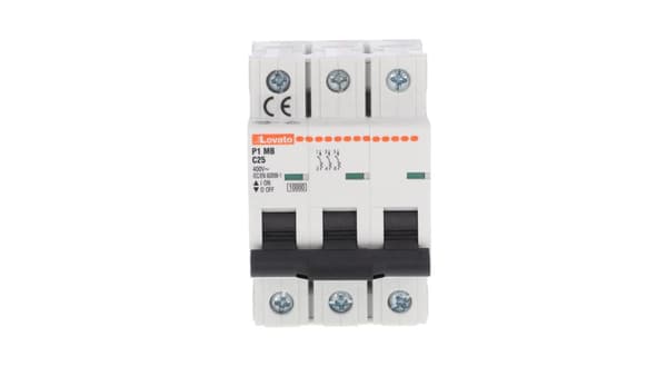 Lovato Electric afbryder 3P C 25A 10kA (P1MB3PC25)