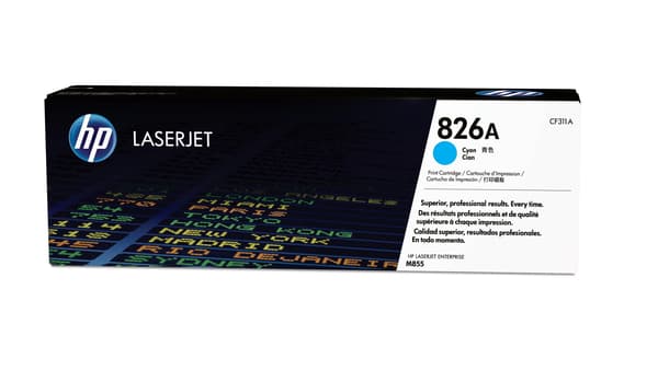 HP 826A - cyan - original - LaserJet - tonerpatron (CF311A)
