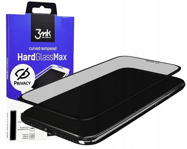 3mk HardGlass Max Privacy til Apple iPhone 11 Pro Max Sort