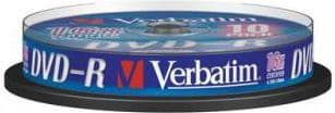 Verbatim DVD-R 4.7GB 16x 10st (43523)