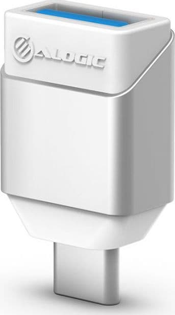 Adapter USB Alogic USB-C - USB Silver (ULCAMN-SLV)