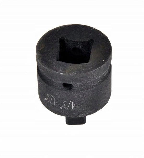 Iskunvaimennus 3/4\"-1/2\" musta (50)