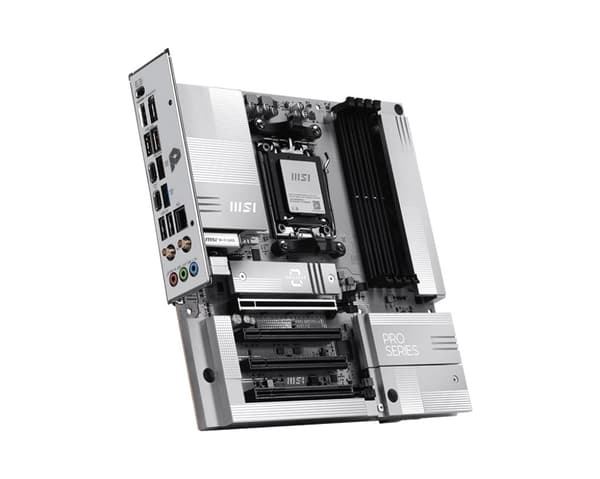 MSI Bundkort PRO B850M-A WIFI PZ - Micro ATX - Socket AM5 - AMD B850