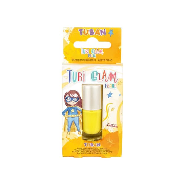 Tubi Glam Gult Pärlemor Nagellack