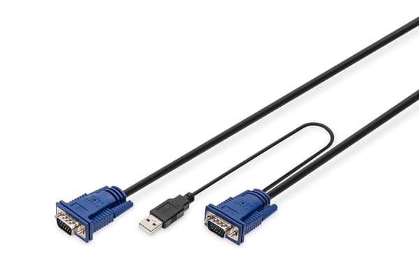 DIGITUS KVM-kabel DS-19231 - 1,8 m