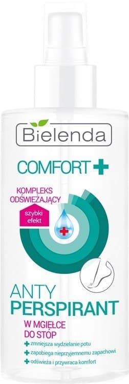 Bielenda Comfort + Antiperspirant i mist til fødder 150ml