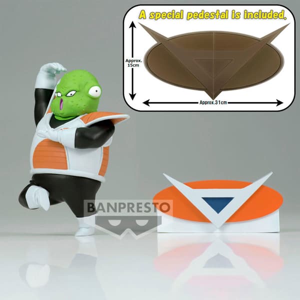 Dragon Ball Z Solid Edge Work Ginyu Force Guldo figur 8cm