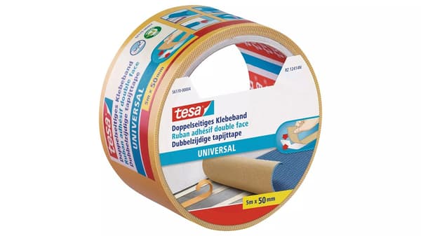 Tesa tesa kaksipuolinen teippi yleiskäyttöön 5m 50mm