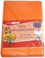 Dekorationsfilt orange 20x30cm 10st