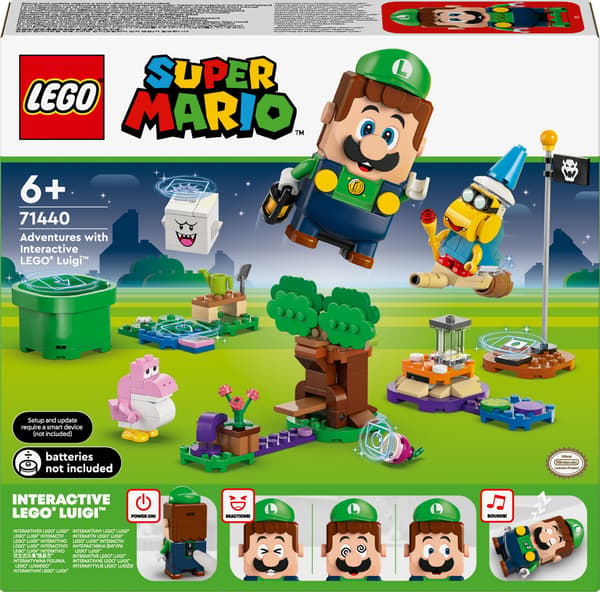 LEGO Super Mario Eventyr med LEGO® Luigi™ interaktiv figur (71440)