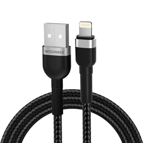 Wozinsky WNBAL2 USB-A / Lightning 2,4A Kabel 2 m - sort