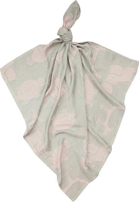 Texpol BLÖJA BAMB.FÄRGGLADA DRÖMMAR 30X30CM DJUR PUDERROSA