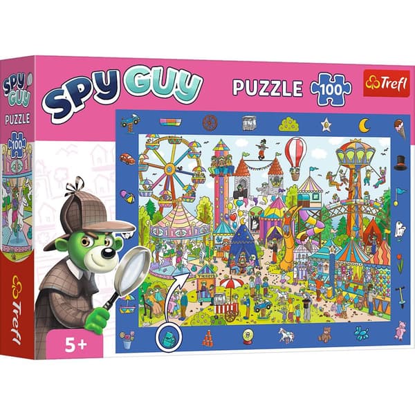 Puslespil100 Observation - Spy Guy Town TREFL