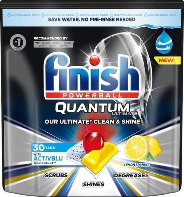 FINISH Kapselit Ultimate All-in-1 30 sitruuna