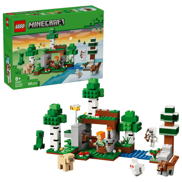 LEGO MINECRAFT - FÖRSTA NATTENS ÄVENTYR #21593