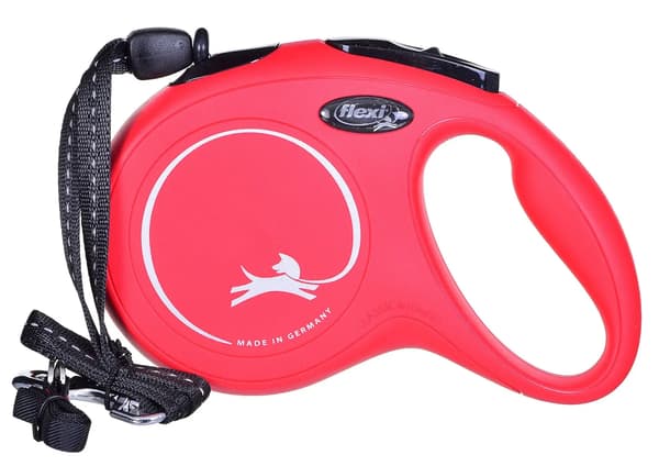 Hundkoppel Flexi New Classic 8 m Röd Storlek M