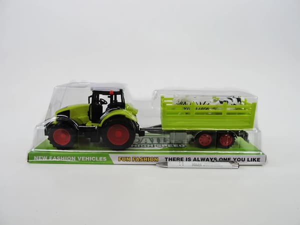 Traktor med husdjur