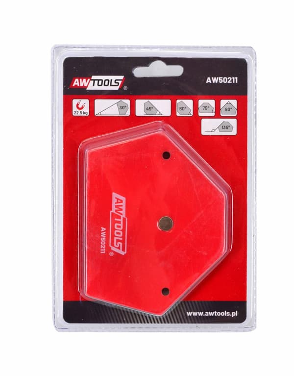 AWTOOLS MAGNETISK SVEJSEFANGER 22.5KG.88X116X16MM