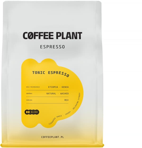 COFFEE PLANT - hela kaffebönor Tonic Espresso Blend 250 g